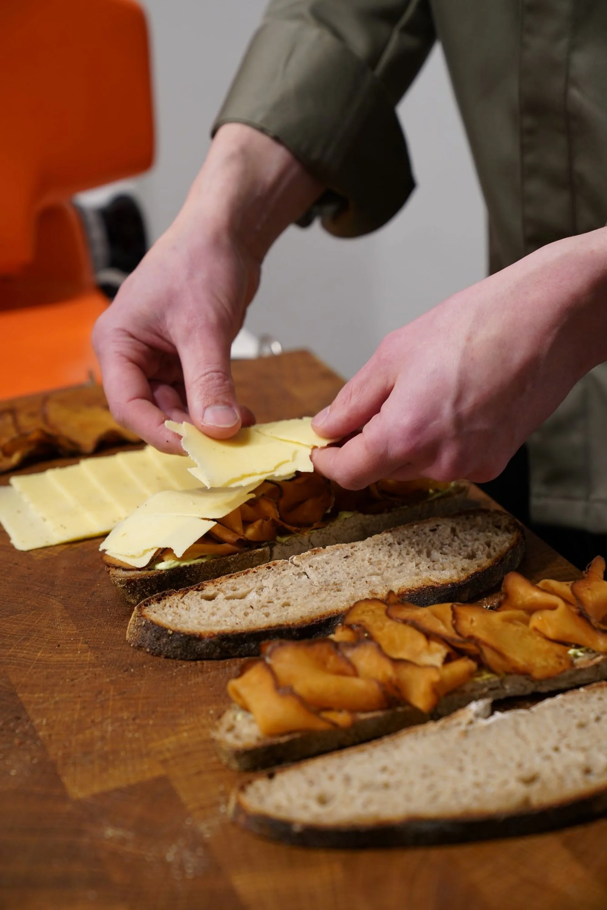 Grilled Cheese, Steckrüben Verrano, Cheddar & Pickles – 4