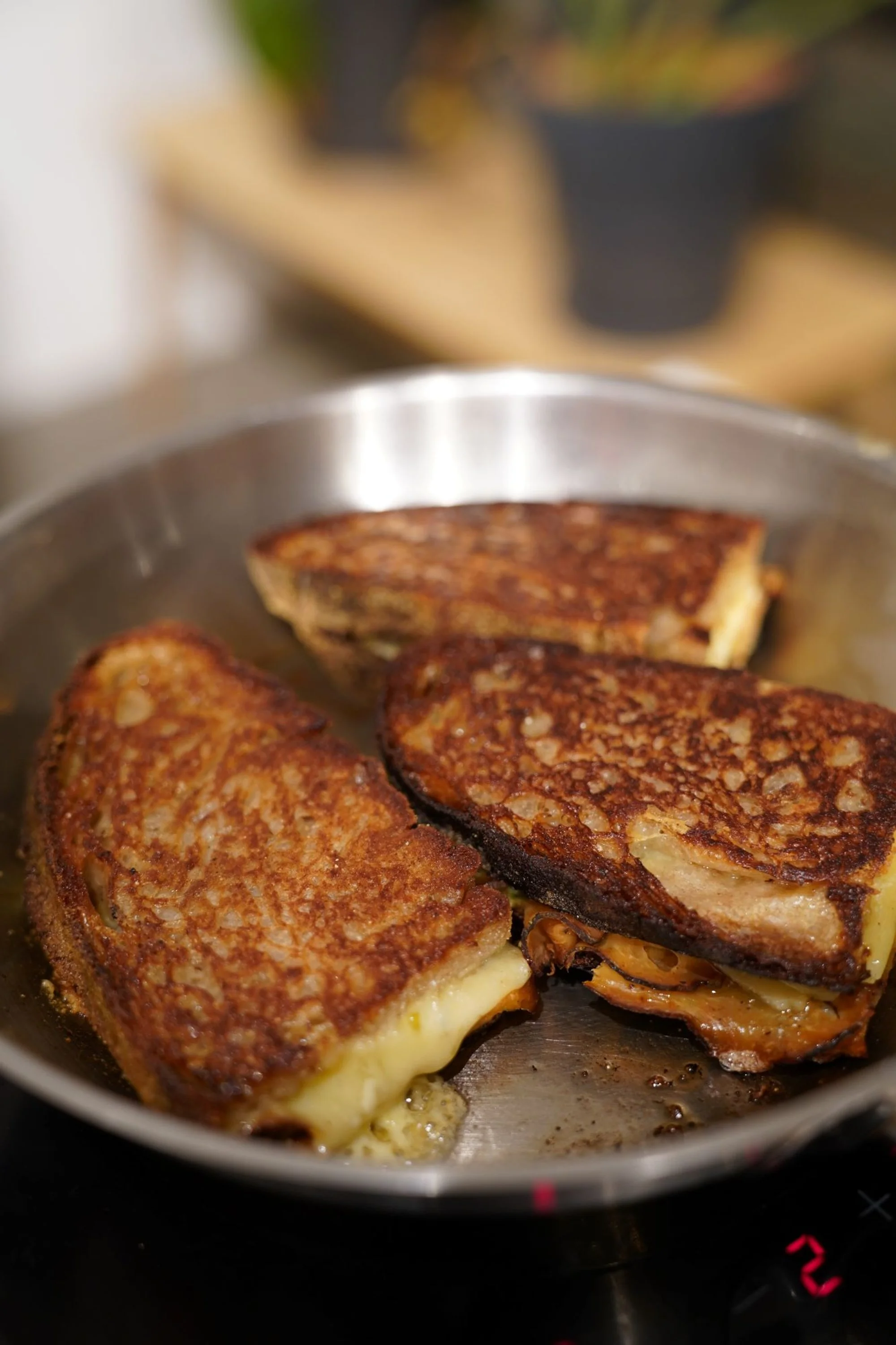 Grilled Cheese, Steckrüben Verrano, Cheddar & Pickles – 5