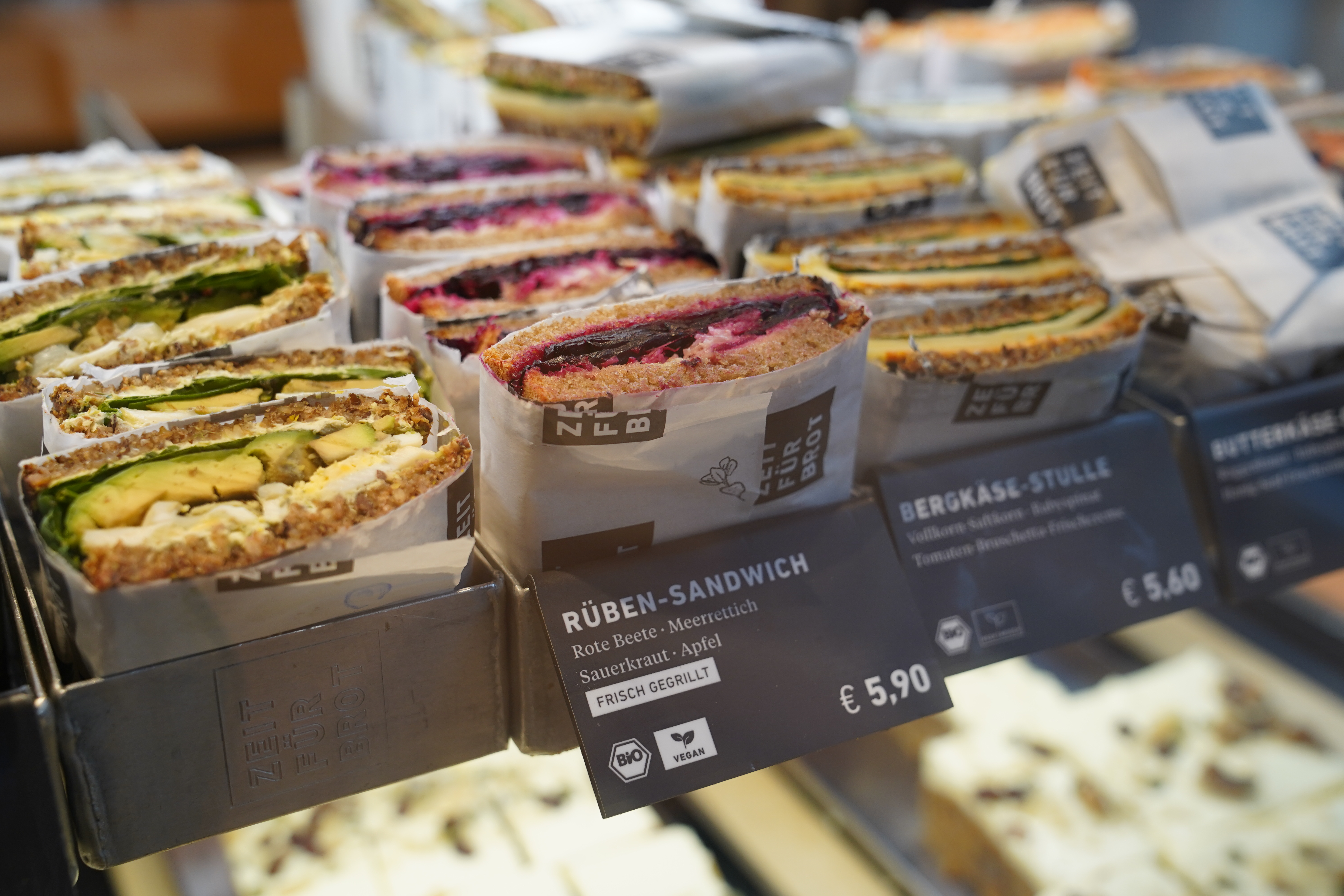 Rüben-Stulle bei Zeit für Brot